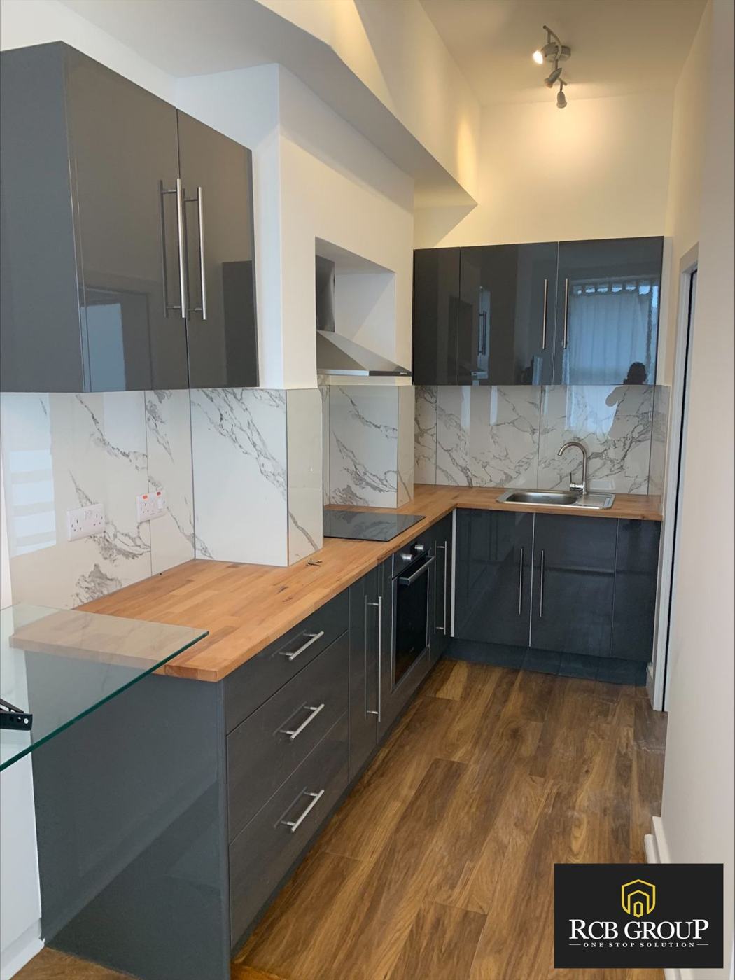 Kitchen and bathroom refurbishment, RCB Group project